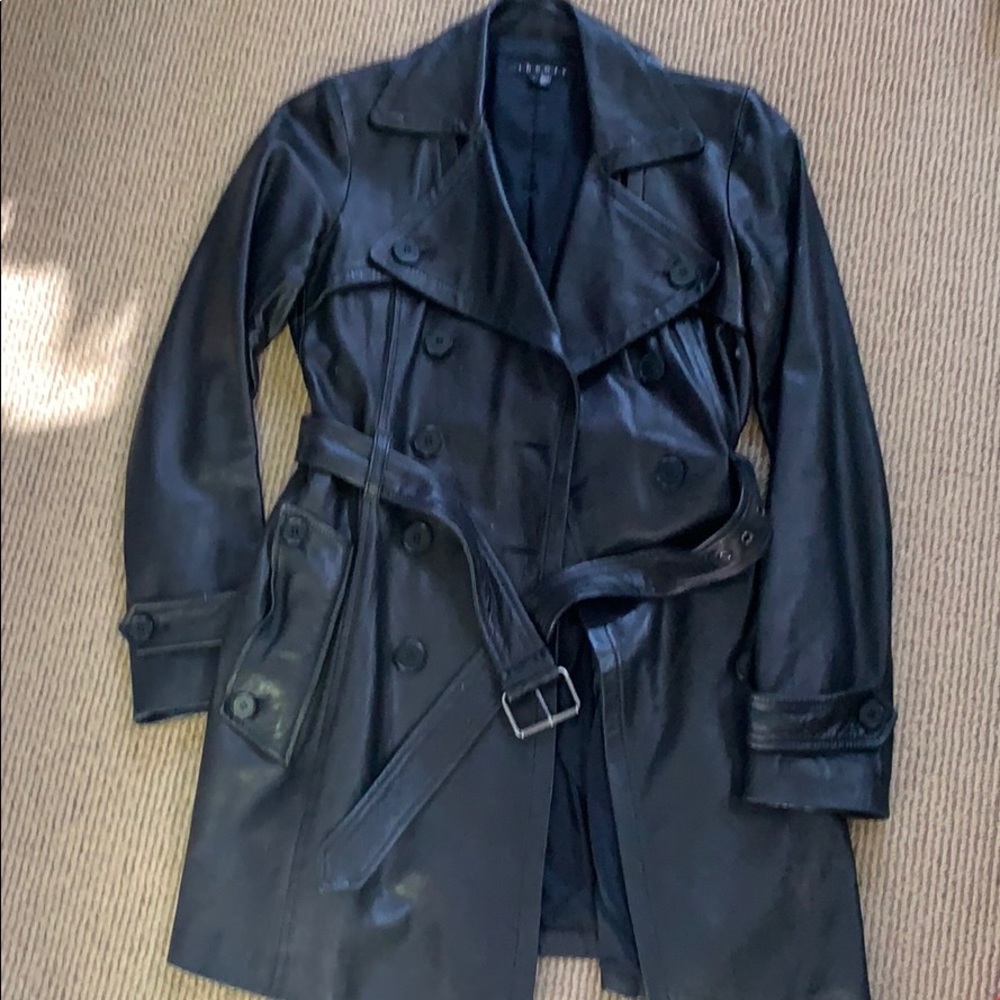 Theory leather